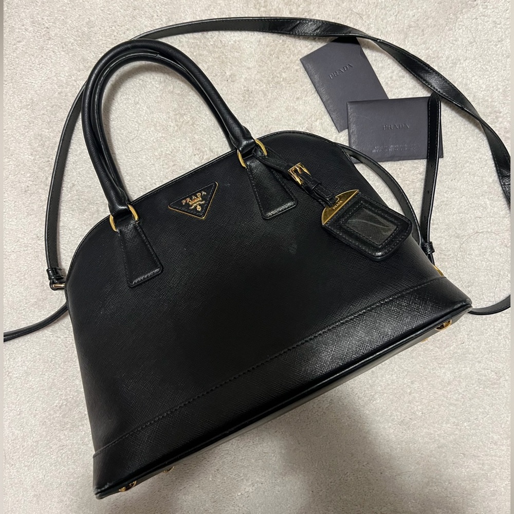 Prada Galleria Medium Saffiano Leather Bag